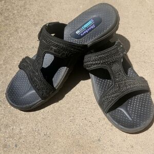 Skechers Black Women's Sandals